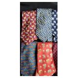 Group of neckties