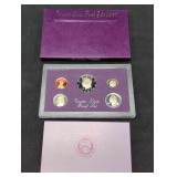 1987 US Mint Proof set coins in original box