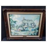 Marty Bell "Candle At Eventide" lithograph