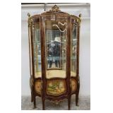 French gilt bronze accents signed hand painted