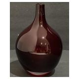 Vintage hand blown ruby red glass Johanna jelink