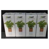 Group of 4 Cult Design Sweden planters