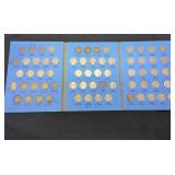 Almost complete album of vintage Jefferson Nickel