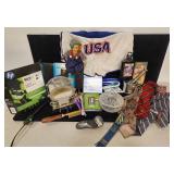 Box of miscellaneous items Christian Dior and