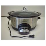 Rival Crock Pot. Tested. Stainless steel exterior
