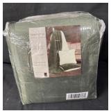 Full Size Sherpa Microplush One Throw Two Pillow