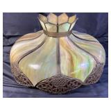 Vintage glass lamp shade