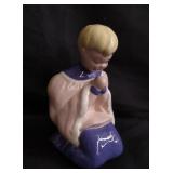 Kay Finch Kneeling choir boy 5 1/2"h x 3 1/2"w x
