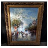 J. Gaston oil on canvas