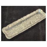 Vintage Arthur Court aluminum parrot plate/dish