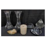 Group of miscellaneous glass & crystal items