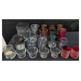 Group of miscellaneous glass items