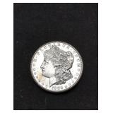 Uncirculated 1886 Morgan Silver Dollar coin