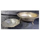 Silver plated bowls