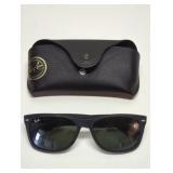 Ray-Ban New Wayfarer sunglasses in case. Made in