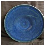 John Blossom ceramic charger 1 3/4"h x 14"diam.