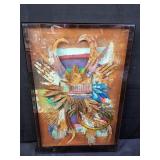 Leo Monahan wall art in a acrylic/ lucite