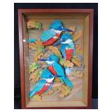 Leo Monahan 3D framed art