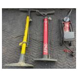 Box of three air pumps - Bell and Joe Blow