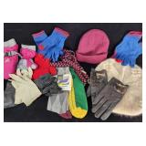 Winter gloves compression socks beenies leather