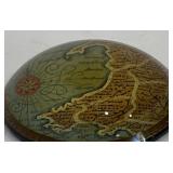 Vintage Map paperweight