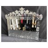 Venetian wall mirror