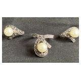 Sterling silver 3 piece jewelry set