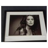 Selma Hayek signed gelatin photograph