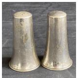 Sterling silver salt and pepper shakers