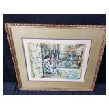 Signed and numbered lithograph