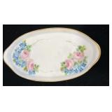 Ceramic hand painted candy dish made in Germany