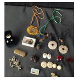 Group of costume jewelry