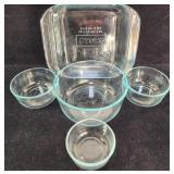5 pyrex piece lot