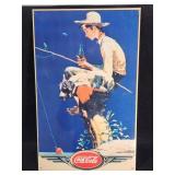 1999 Norman Rockwell Coca-Cola sign metal 15