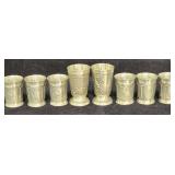 Vintage Frieling Zinn Germany 8 piece set