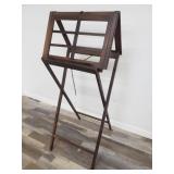 Vintage folding book stand
