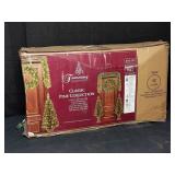 Christmas tree in box, 3 1/2 ft.