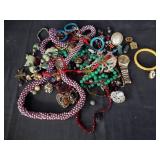 Group of costume jewelry PB