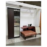 Handyman special group lot wardrobe ottoman