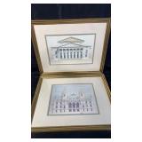 Architectural opera house series framed prints