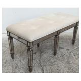 Butler celeste mirrored bench