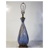 Murano art glass table lamp
