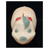 Vintage plastic adjustable piggy bank made in USA