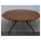 Vintage gate leg drop leaf dining table