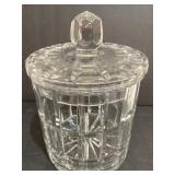 Large Crystal cookie jar