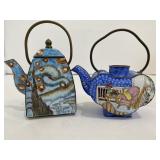 Express arts miniature enamel hand painted two