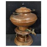 Vintage copper coffee urn