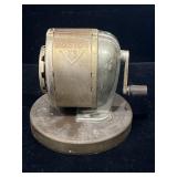 Boston Antique Pencil Sharpener 5 " h x 5 " diam