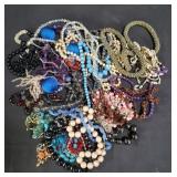Group of costume jewelry PB