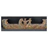 Vintage wood carving